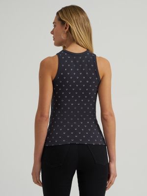 Women's Wrangler Printed Slim Goddess Tank