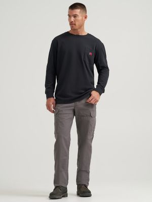 Wrangler RIGGS Workwear&reg; Relaxed Crew T-Shirt in Black
