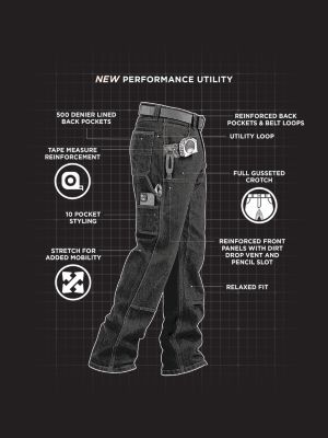 Wrangler&reg; RIGGS Workwear&reg; Performance Utility Jean in Dark Wash