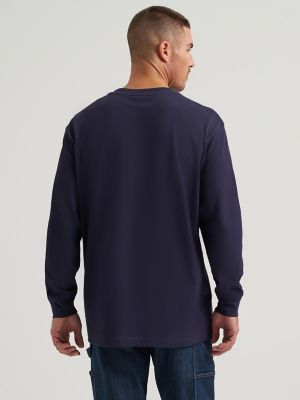 Wrangler RIGGS Workwear&reg; Relaxed Henley in Navy