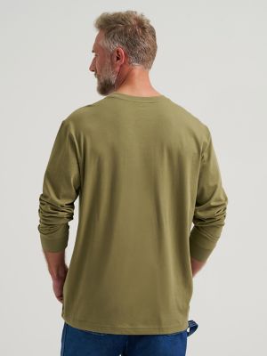 Wrangler RIGGS Workwear&reg; Relaxed Henley in Green