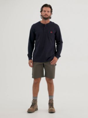 Wrangler RIGGS Workwear&reg; Relaxed Henley in Green alternative view