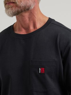 Wrangler RIGGS Workwear&reg; Short Sleeve Relaxed Crew T-Shirt in Black