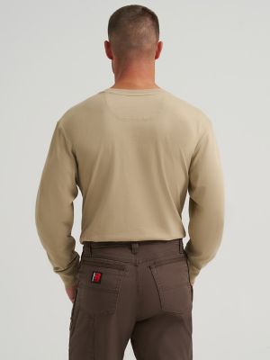 Wrangler RIGGS Workwear&reg; Relaxed Crew T-Shirt in Khaki