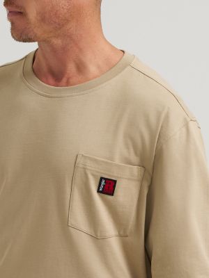 Wrangler RIGGS Workwear&reg; Relaxed Crew T-Shirt in Khaki
