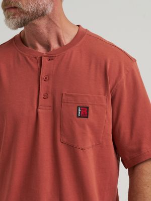 Wrangler RIGGS Workwear&reg; Short Sleeve Relaxed Henley
