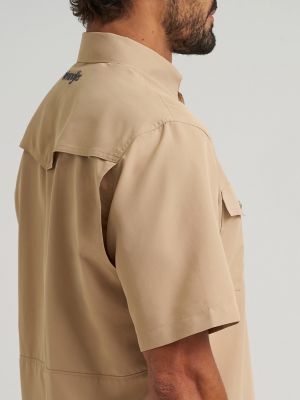 All Terrain Gear by Wrangler Mixed Materials Shirt Chemise de