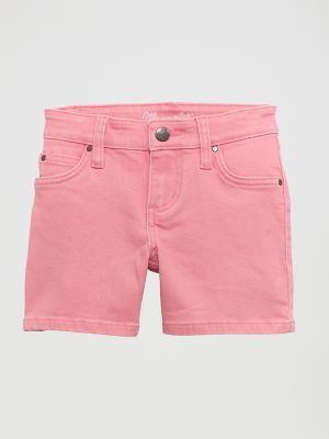 Girl's Colorwash Denim Shorts