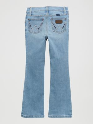 Girl's Wrangler Retro&reg; Bootcut Jean (4-18) in Kelsey
