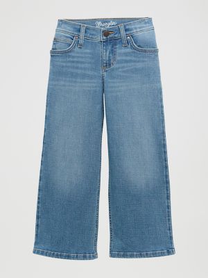 Girl's Wrangler® Wide Leg Jean