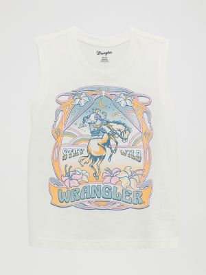 Girl's Western Graphic Tank