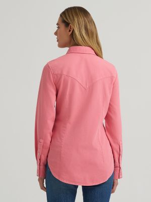 Women's Wrangler Colorwash Iconic Snap Shirt | Women's TOPS