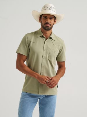 Wrangler All Terrain Gear Men's Performance Knit Shirt