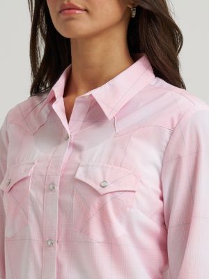 Women's Wrangler Essential Western Snap Shirt