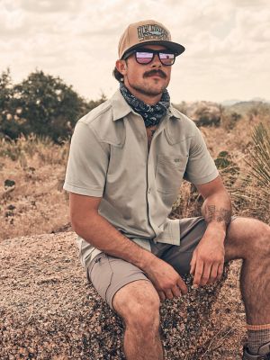 Wrangler All Terrain Gear Men's Performance Knit Shirt