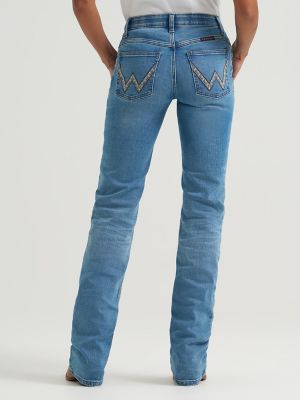 Women's Mid Rise Willow Bootcut Wrangler Riding Jean in Alexandria