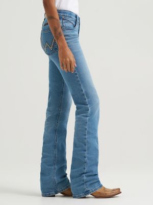 Women's Mid Rise Willow Bootcut Wrangler Riding Jean in Alexandria