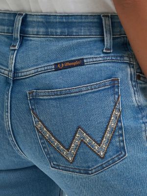 Women's Mid Rise Willow Bootcut Wrangler Riding Jean in Alexandria