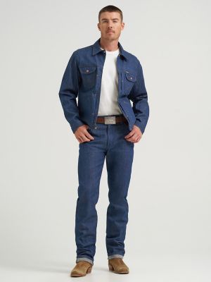 Men's 13MWZ Raw Japanese Selvedge Jean in Raw Indigo