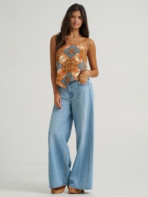 Women's Wrangler Bandana Spagetti Tank