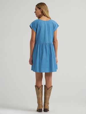 Women's Wrangler Denim Swing Dress