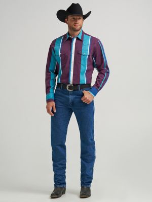 (な)いんLetters WESTERN SHIRTS ＭSIZE Amazon.com: Cinch Men's C&Zwnj;Inch Solid Burgundy Button