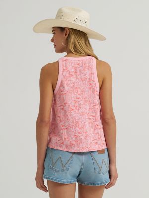 Women's Wrangler V-Neck Desert Tank