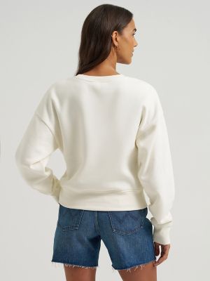 Women's Wrangler Soutache Horse Crew Sweatshirt