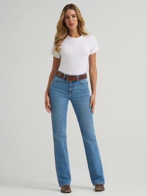 Womens Retro Bailey High Rise Bootcut Jean:Erin:32:32 alternative view