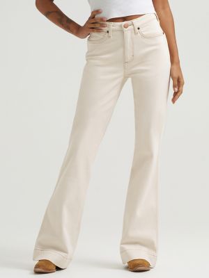 Women's Wrangler Retro&reg; Bailey High Rise Colorwash Trouser Jean in Allie alternative view 4
