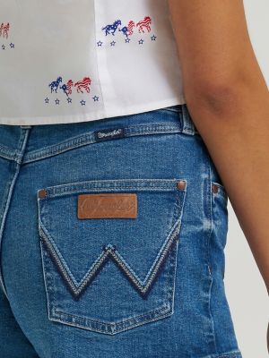 Women's Wrangler Retro&reg; Mae Mid Rise Short in Saige
