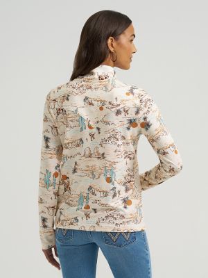 Women's Wrangler Skye Performance Quarter Snap Pullover