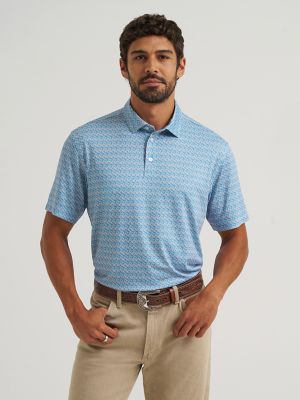 Wrangler All Terrain Gear Men's Performance Polo Shirt
