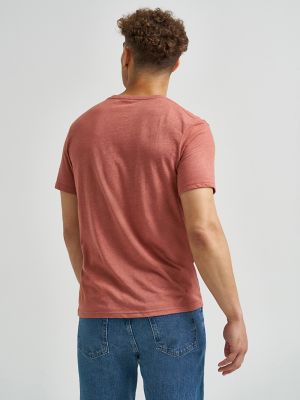 Men's Badge Logo Graphic T-Shirt in Cooper