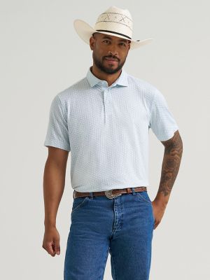 Wrangler All Terrain Gear Men's Performance Polo Shirt