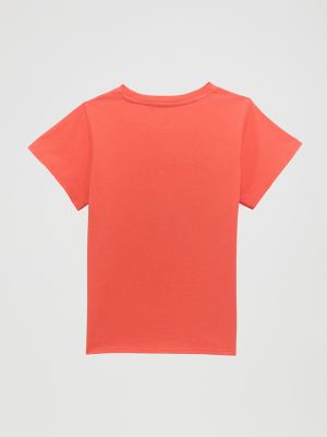 Girl's Wrangler Western Graphic Tee in Yee Haw Pink