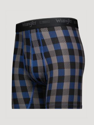 Men's RIGGS Comfort Stretch Boxer Brief (3-Pack) in Multi Blue alternative view 2