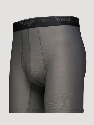Men's RIGGS Comfort Stretch Boxer Brief (3-Pack) in Multi Blue alternative view 3