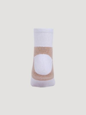 Quarter Crew Athletic Sock 6 Pack:White:One Size alternative view 4