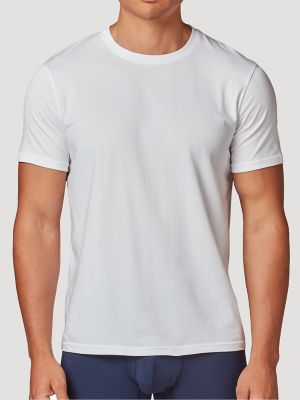 Женские футболки Wrangler Men's Comfort Stretch Crew T-Shirt (3-Pack) — фото 2