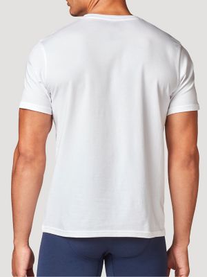 Женские футболки Wrangler Men's Comfort Stretch Crew T-Shirt (3-Pack) — фото 3