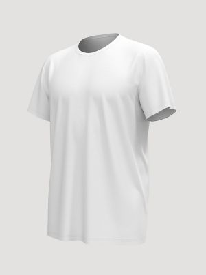 Женские футболки Wrangler Men's Comfort Stretch Crew T-Shirt (3-Pack) — фото 5