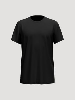 Men's Comfort Stretch Crew T-Shirt (3-Pack) in Black/Light Grey alternative view 6