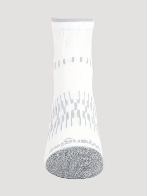 Mens Low Cut Sock 4-Pack:White:One Size alternative view 3