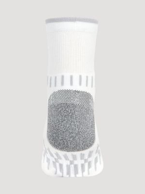 Mens Low Cut Sock 4-Pack:White:One Size alternative view 5