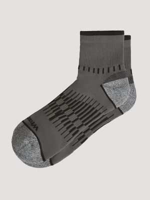 Mens Low Cut Sock 4-Pack:Grey:One Size alternative view