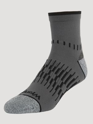 Mens Low Cut Sock 4-Pack:Grey:One Size alternative view 2