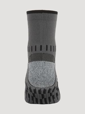 Mens Low Cut Sock 4-Pack:Grey:One Size alternative view 5