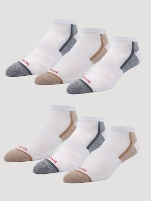 Men's Low Cut Sock (6-Pack) in White