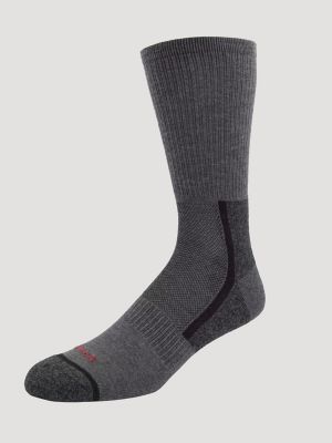 Mens Athletic Crew Sock 6 Pack:Multi:One Size alternative view 2